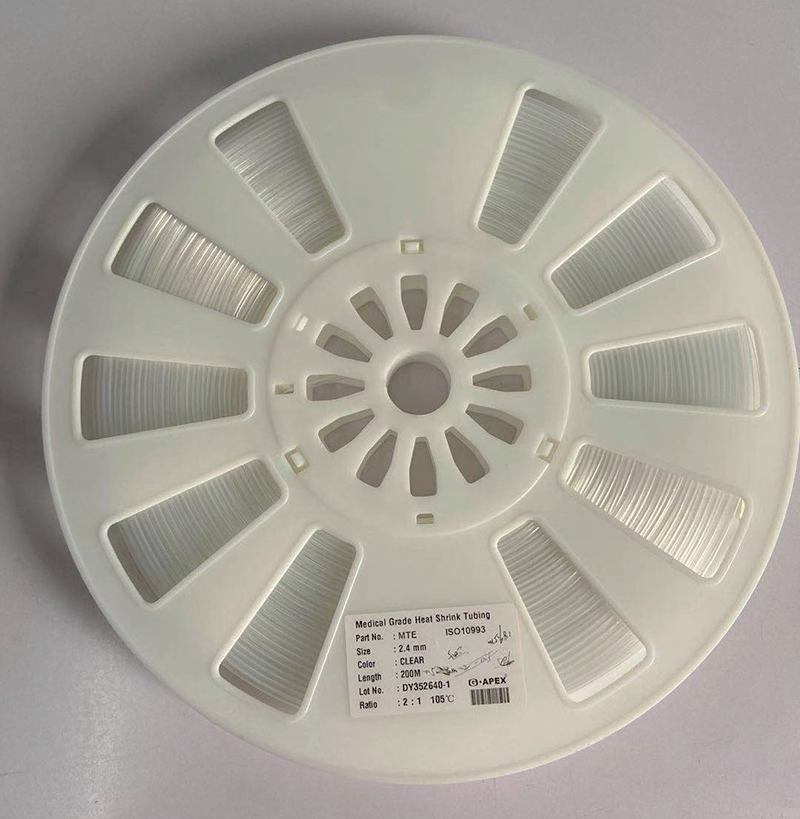 新品推介，醫(yī)療熱縮管，MTP醫(yī)療級(jí)PTFE熱縮套管產(chǎn)品介紹